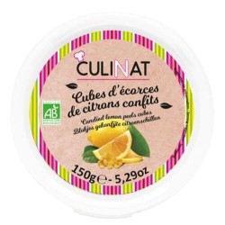 Ecorce Citron Confit 150G CULINAT