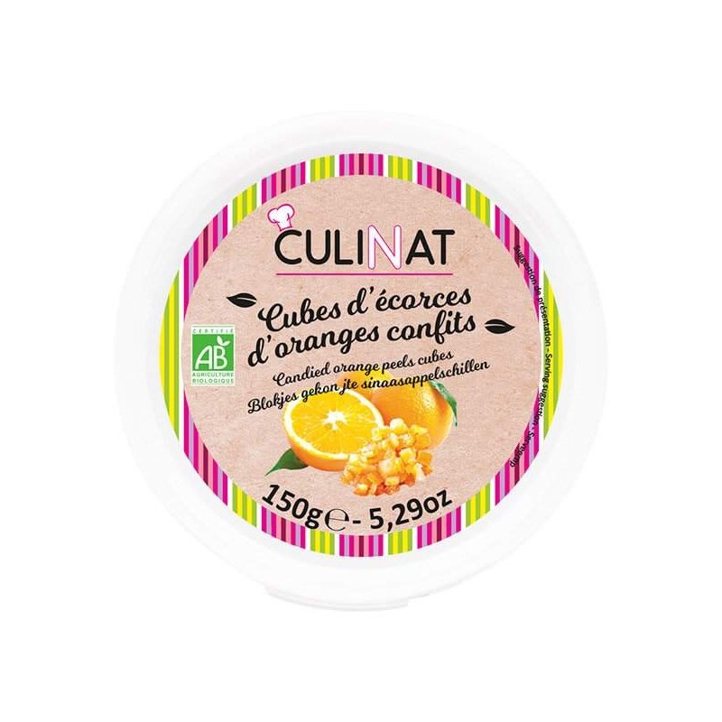 Cubes D Ecorces D Oranges Confits 150G CULINAT