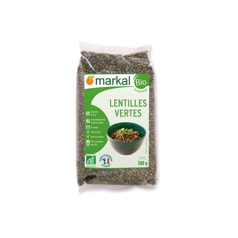 Lentilles Vertes 500G Markal