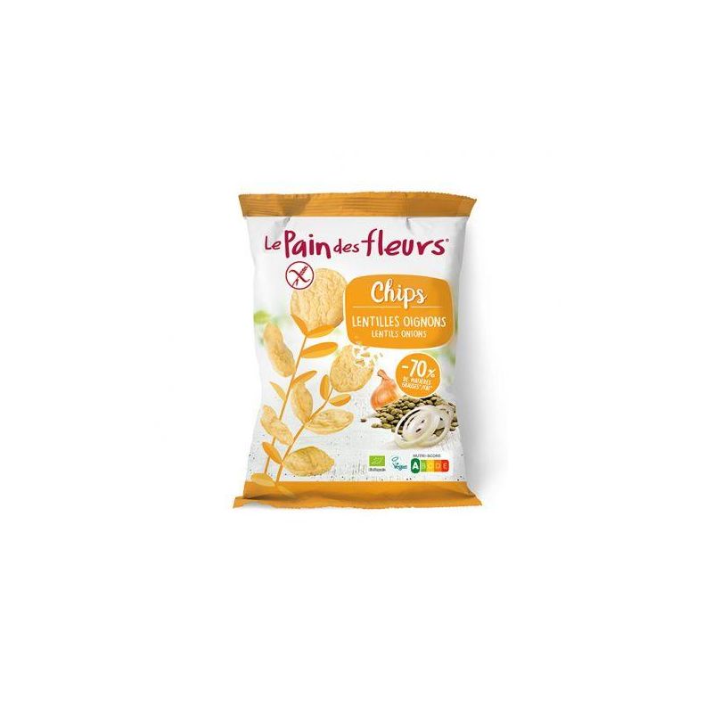 Chips Lentilles Oignons 50G