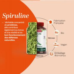 SPIRULINE BIO 120 GEL