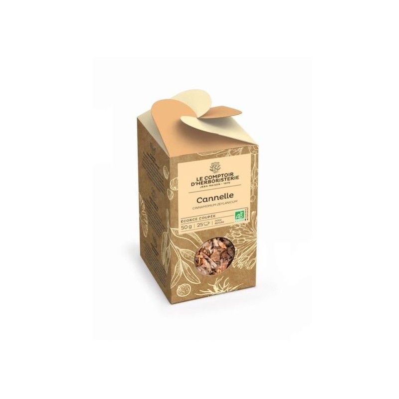 Cannelle Bio Ecorce Coupee 50G Le Comptoir d'Herboristerie