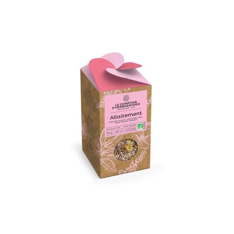 Tisane Allaitement Bio 50G Le Comptoir d'Herboristerie