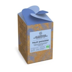 Tisane Infusette Nuit Paisible Bio (X20) Le Comptoir d'Herboristerie