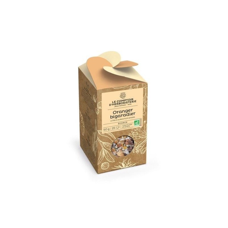 Oranger Bigaradier Bio Ecorce 50G Le Comptoir d'Herboristerie