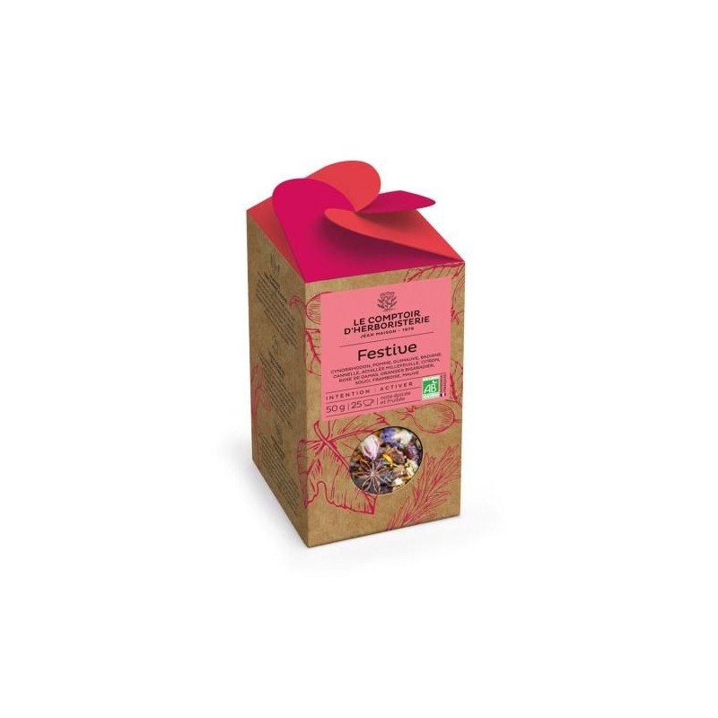 Tisane Festive Bio 50G Le Comptoir d'Herboristerie