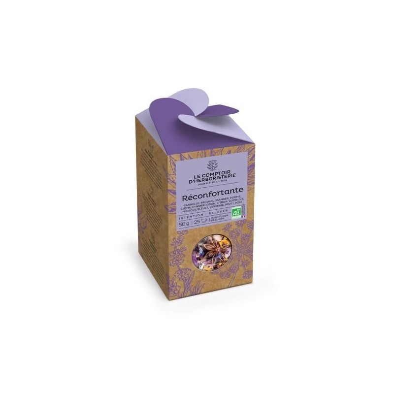 Tisane Reconfortante Bio 50G Le Comptoir d'Herboristerie
