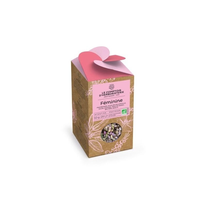 Tisane Feminine Bio 50G Le Comptoir d'Herboristerie