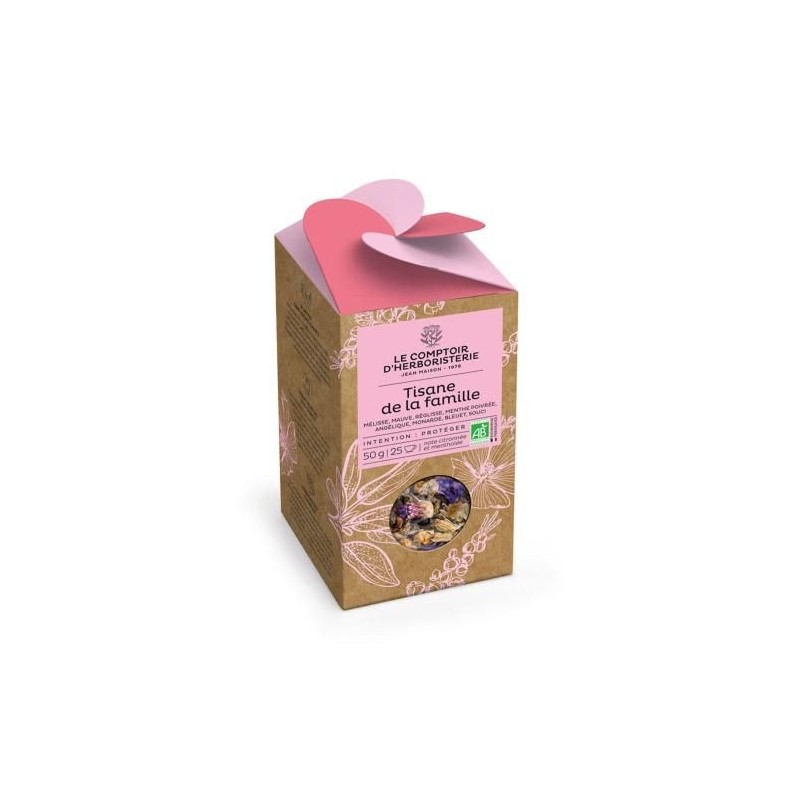 Tisane Famille Bio 50G Le Comptoir d'Herboristerie
