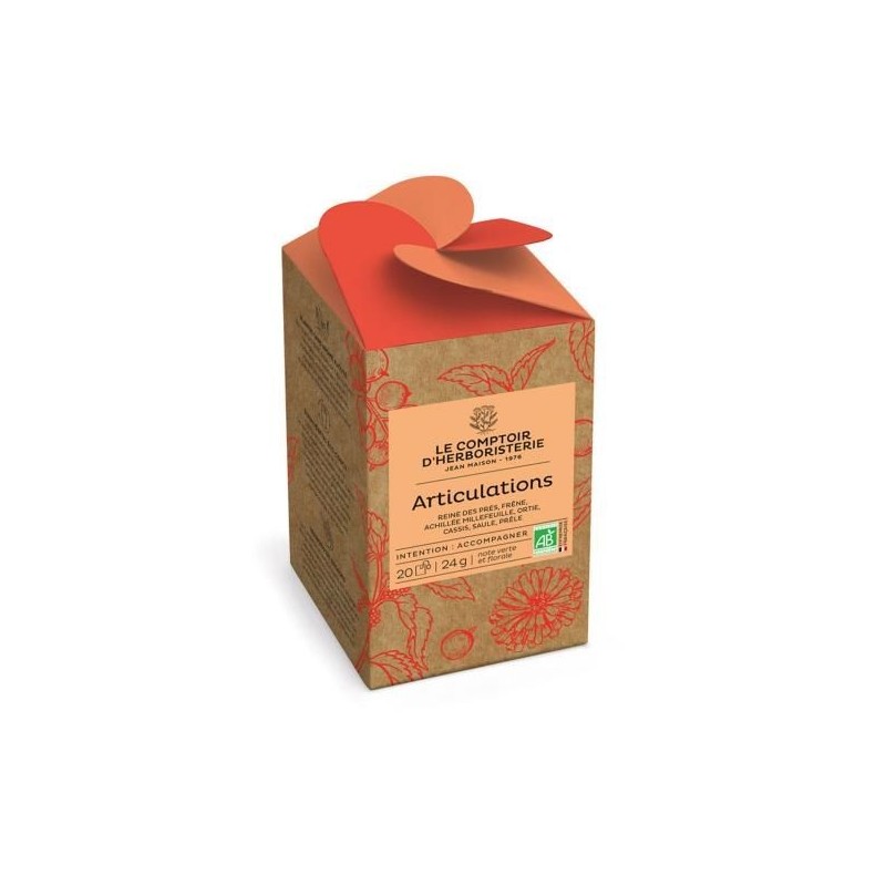 Tisane Articulations Bio 80G Le Comptoir d'Herboristerie