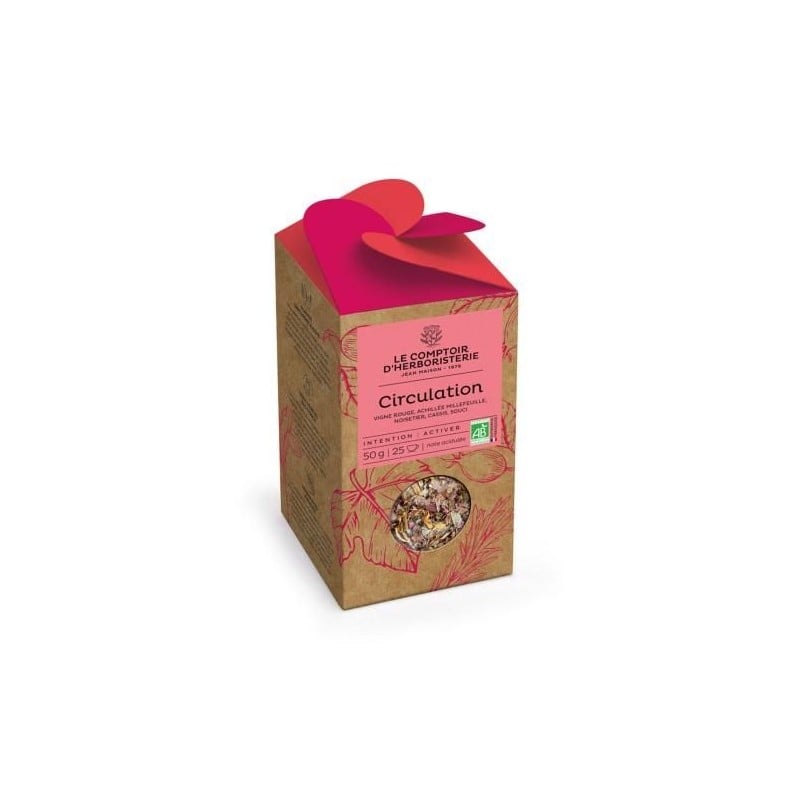 Tisane Circulation Bio 50G Le Comptoir d'Herboristerie