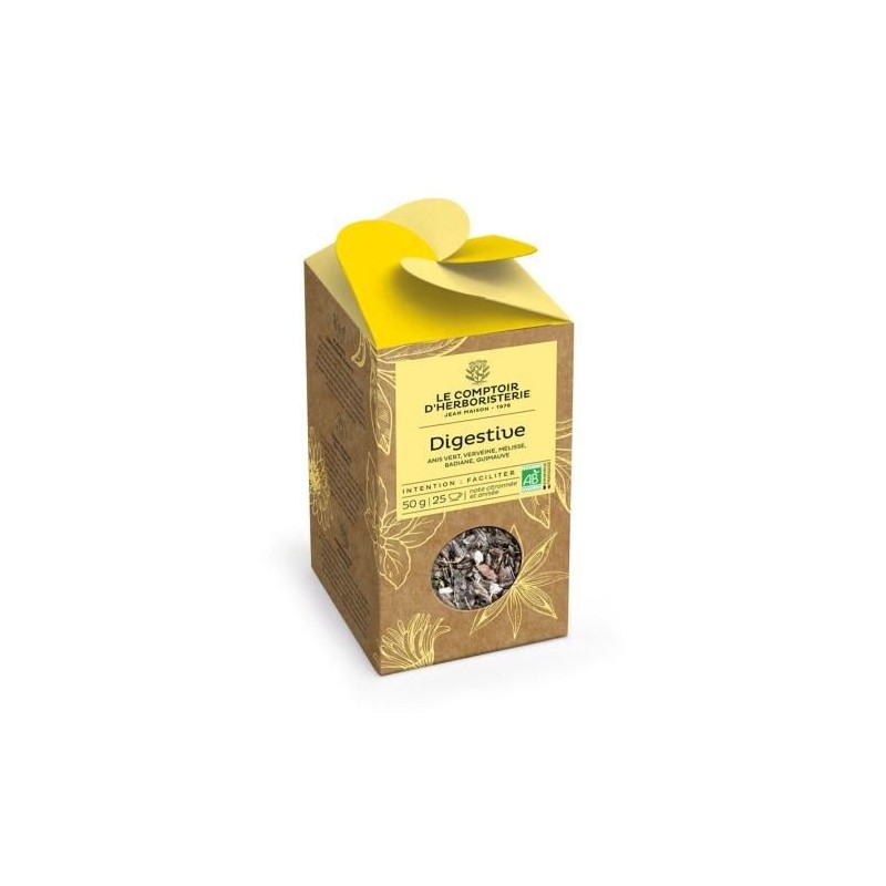 Tisane Digestive Bio 50G Le Comptoir d'Herboristerie