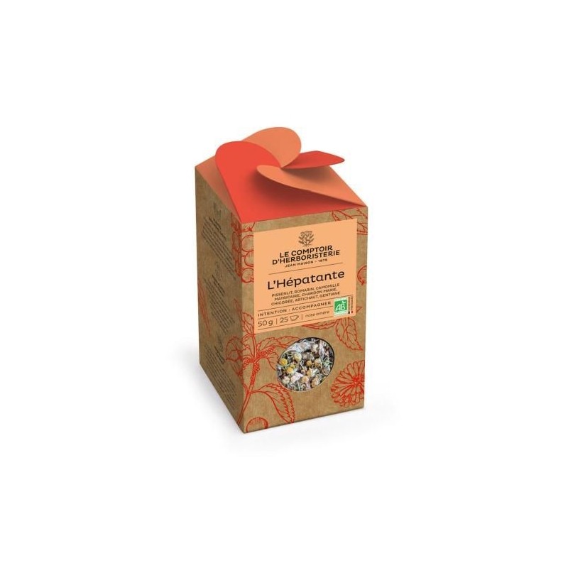 Tisane L'Hepatante Bio 50G Le Comptoir d'Herboristerie