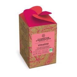 Tisane Infusette Vitalite Bio (X20) Nouveau Le Comptoir d'Herborist...