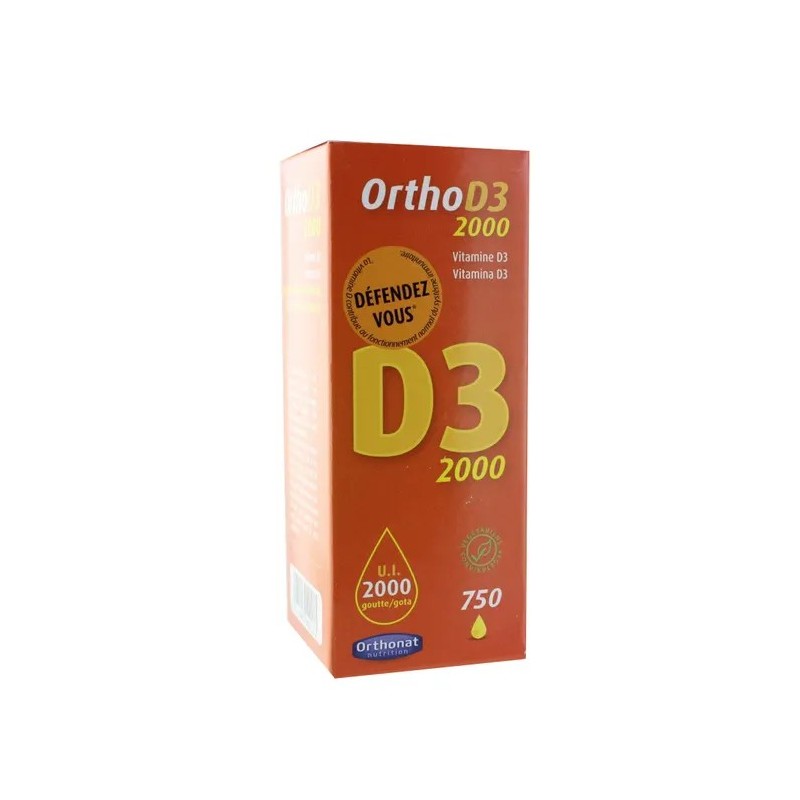 D3 2000Ui Gouttes ORTHONAT