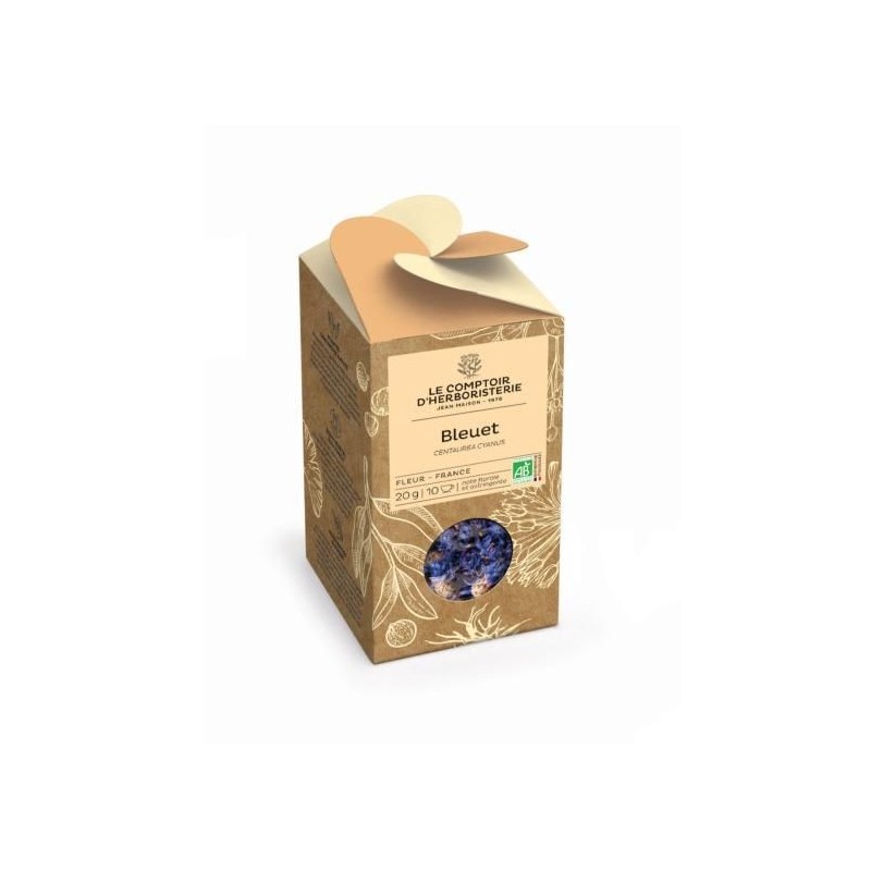 Bleuet Bio Fleur France 20G Le Comptoir d'Herboristerie