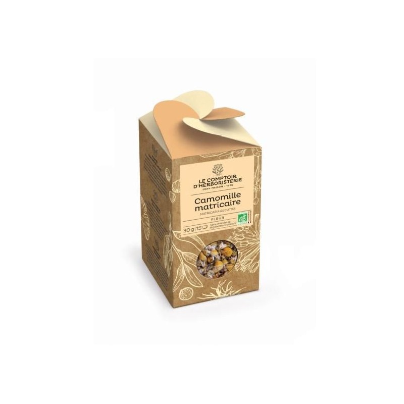 Camomille Matricaire Bio Fleur 30G Le Comptoir d'Herboristerie