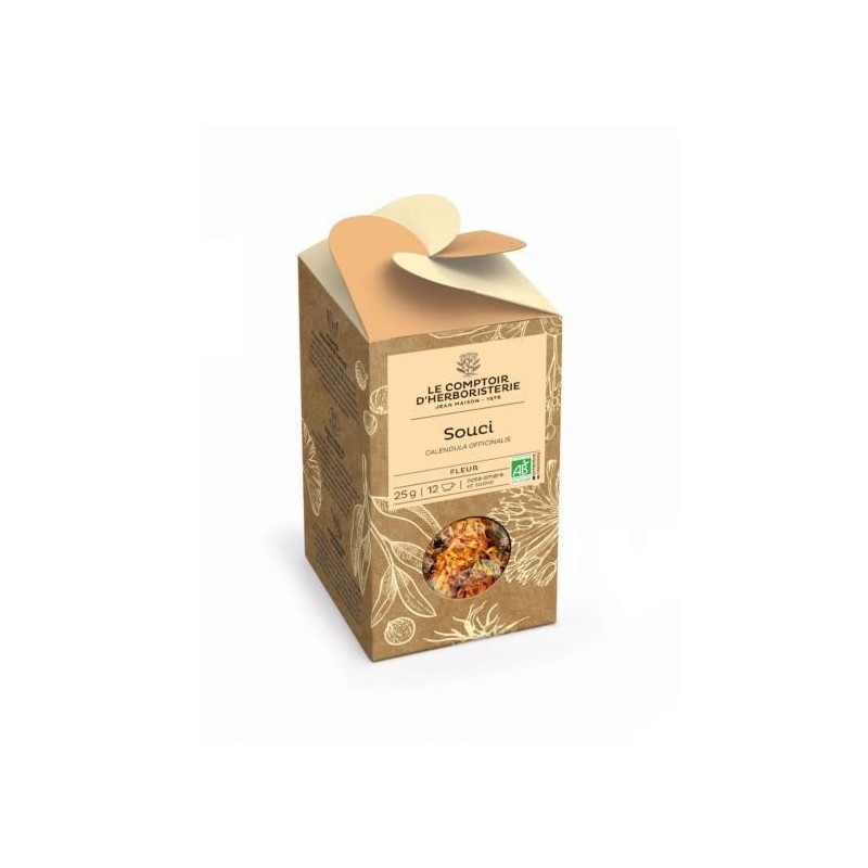 Souci Bio Fleur 25G Le Comptoir d'Herboristerie