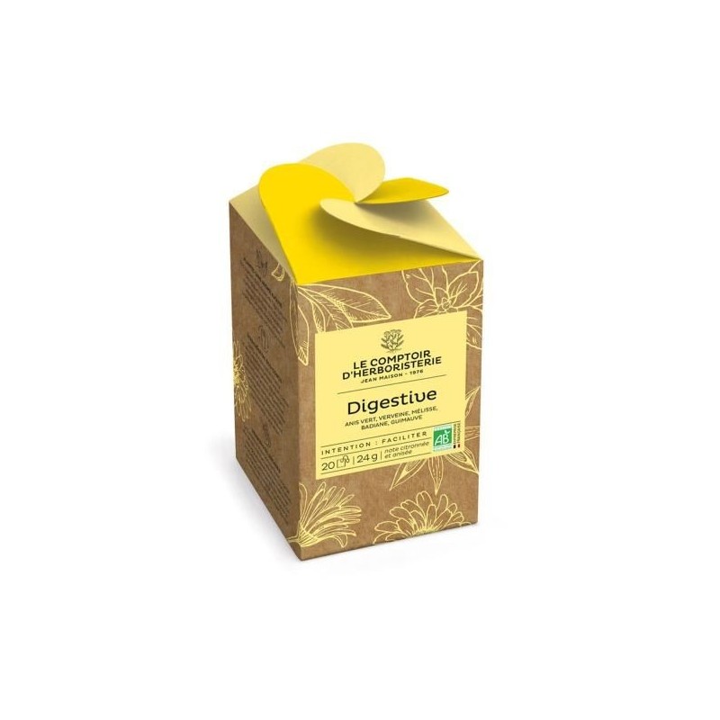 Tisane Infusette Digestive Bio (X20) Le Comptoir d'Herboristerie