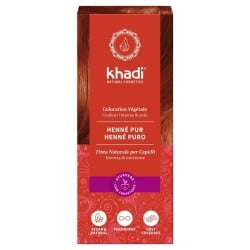 Teinture Aux Plantes Henna Pur Rouge 100 Khadi