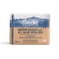 Savon Vaisselle Enrichi En Bicarbonate & Aloe Vera Bio Ecocert 200G...