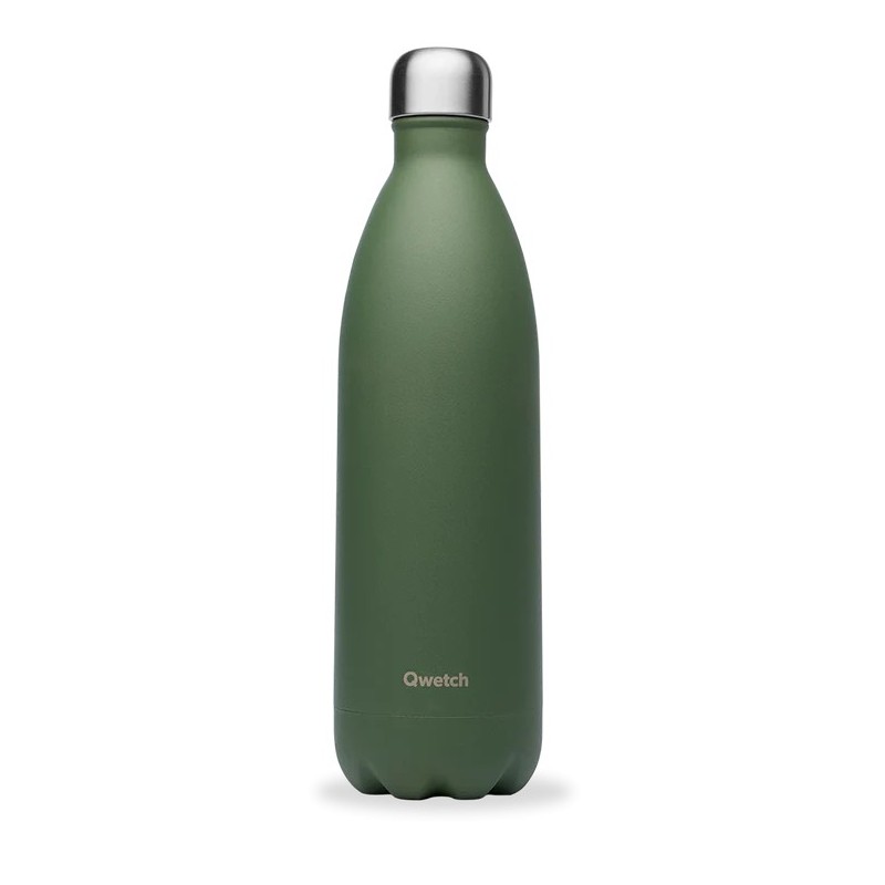 Bouteille Inox Iso Originals Kaki 1000Ml QWETCH