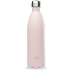 Bouteille Inox Iso Originals Rose 1000Ml Qwetch