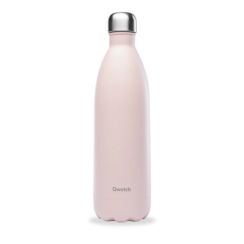 Bouteille Inox Iso Originals Rose 1000Ml Qwetch
