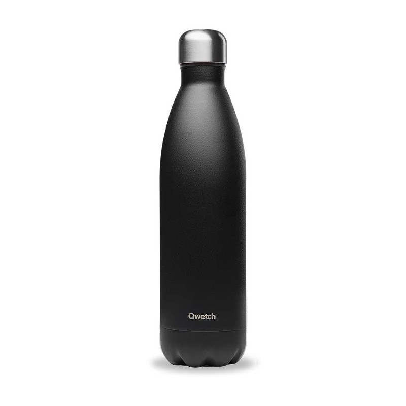 Bouteille Inox Iso Originals Noir 750Ml Qwetch