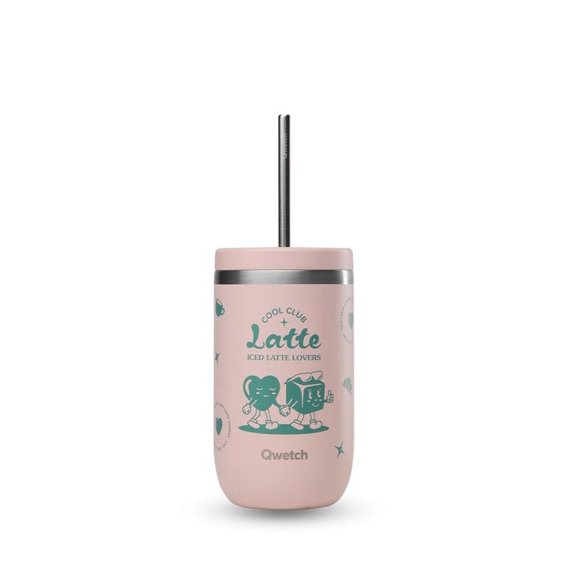 Cold Cup Inox Iso Rose 470Ml QWETCH