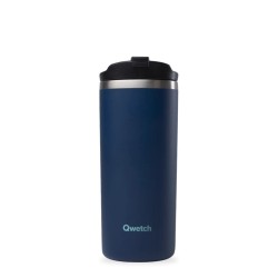 Travel Mug Inox Iso Bleu Nuit 470Ml Qwetch