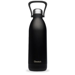 Bouteille Inox Iso Titan Noir 1500Ml QWETCH
