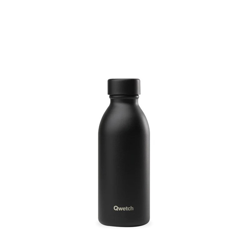 Bouteille Inox Iso Icon Noir 500Ml QWETCH