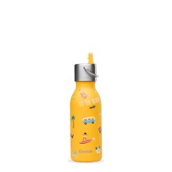 Bouteille Inox Iso Kids Honolulu Curry 350Ml QWETCH