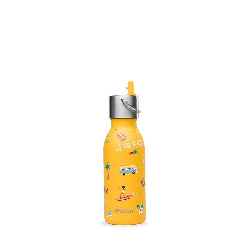 Bouteille Inox Iso Kids Honolulu Curry 350Ml QWETCH
