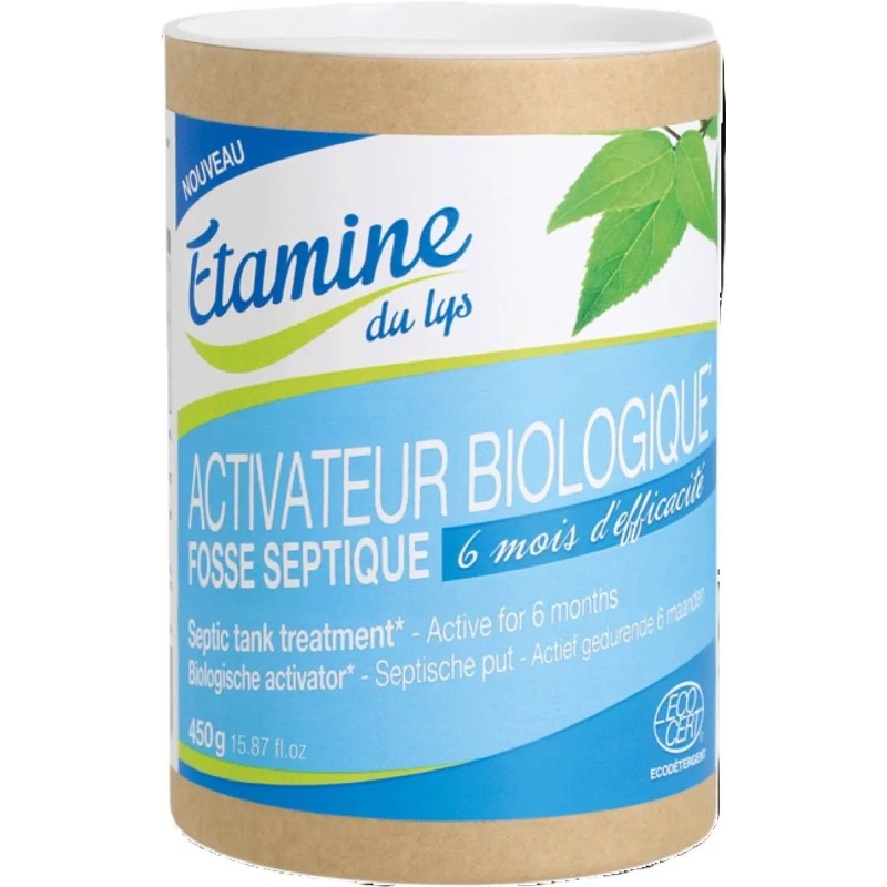 Activateur Biologique Fosse Septique 450G Etamine du Lys