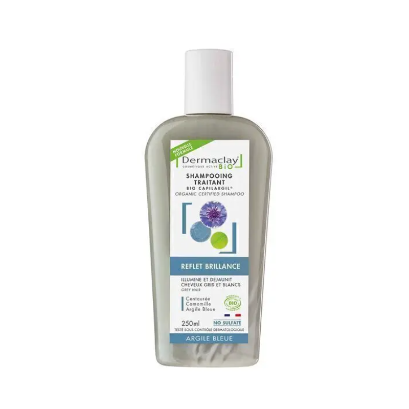Shampooing Bio Reflet Et Brillance 250Ml Dermaclay