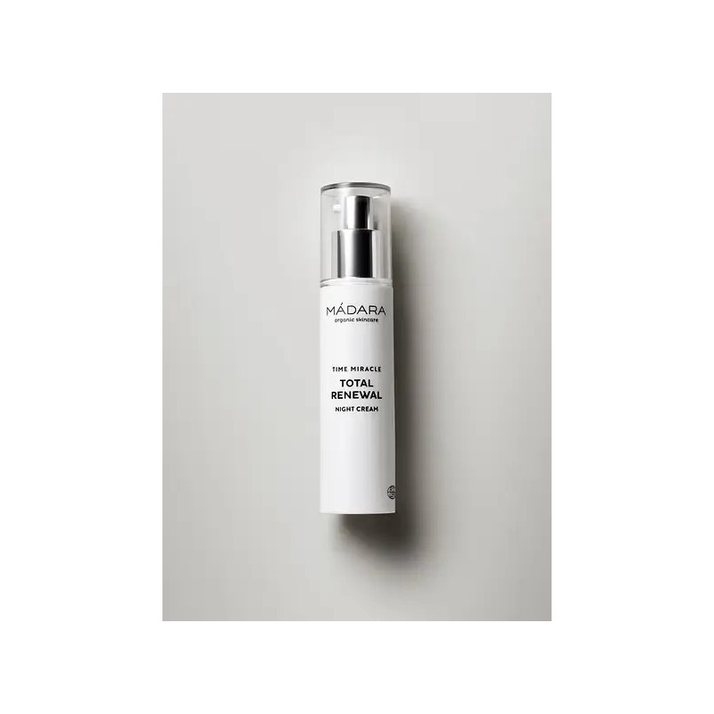 Crème De Nuit Renouvelante Anti-Âge Bio - Flacon Pompe 50 Ml