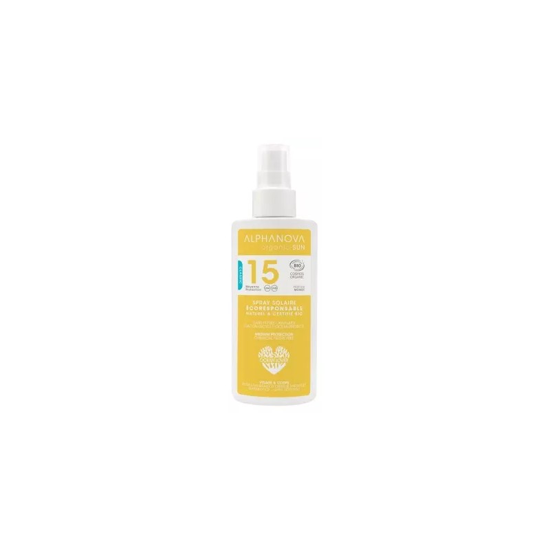 Spray Solaire SPF 15 Moyenne Protection