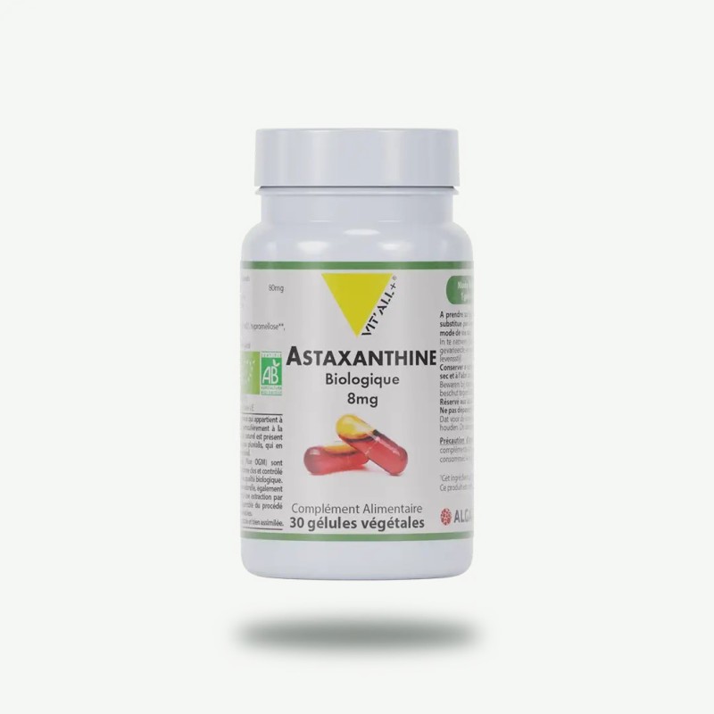 Astaxanthine Biologique* 8Mg VITALL +