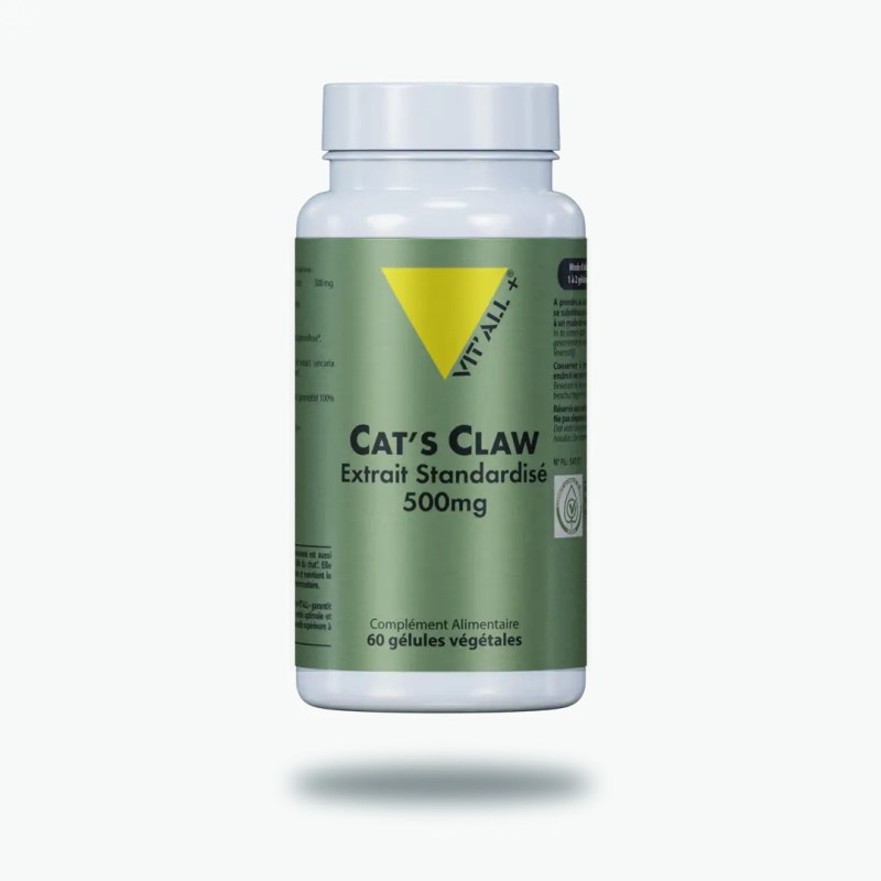 Cat'S Claw 500Mg Extrait Standardisé VITALL +