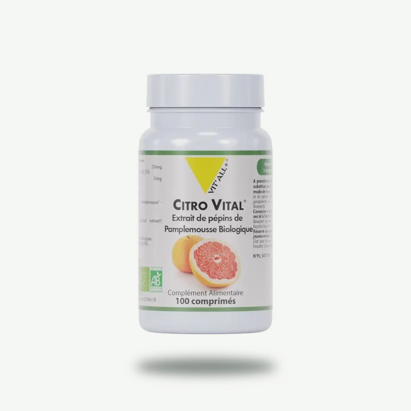 Citro Vital® Bio* Extrait De Pépins De Pamplemousse VITALL +