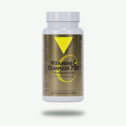 Vitamine C 750 Action Prolongée + Bioflavonoïdes VITALL +