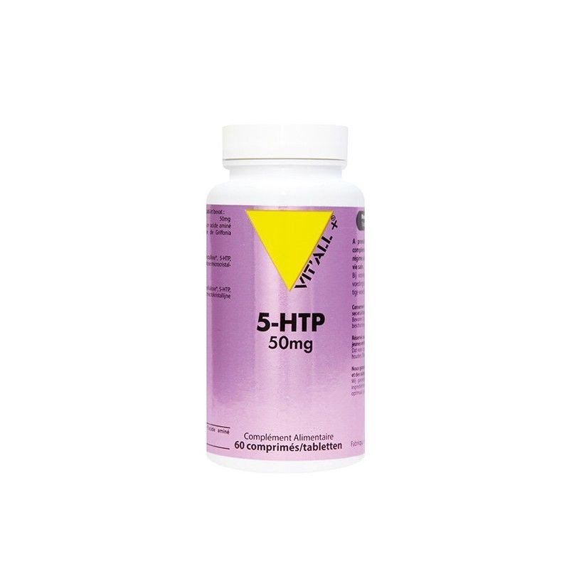 5-Htp Extrait De Griffonia 50Mg 60 Comprimés VITALL +