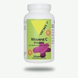 Vitamine C Poudre + Bioflavonoïdes VITALL +