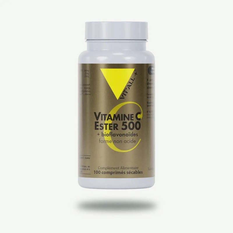 Vitamine C Ester 500Mg + Bioflavonoïdes VITALL +