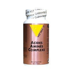 Acides Amines Complexe 60 Comprimés VITALL +