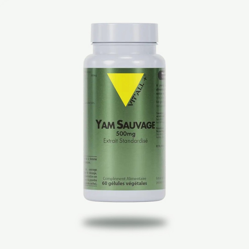 Yam Sauvage 500Mg Extrait Standardisé 30 Gélules VITALL +