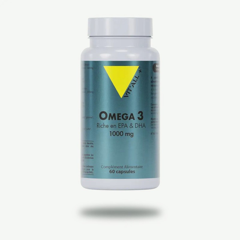 Omega 3 (Huile De Poisson) 1000Mg VITALL +