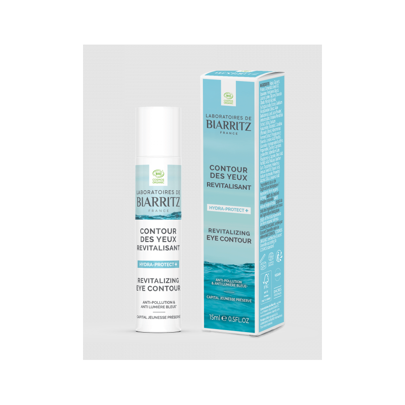 CONTOUR DES YEUX REVITALISANT HYDRA PROTECT+ 15ML LABORATOIRES DE BIARRITZ  dans votre magasin bio en ligne Etiketbio.eu